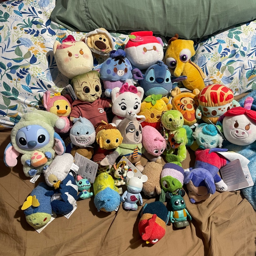 Assorted Plush Toys for Small Pets